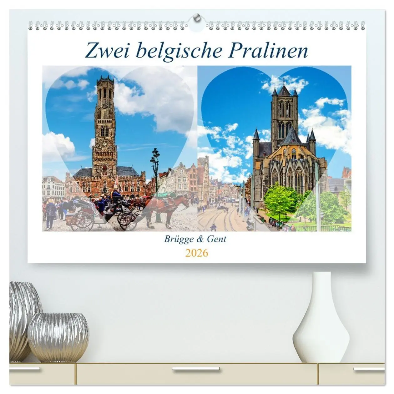 Cover: 9783457458013 | Zwei belgische Pralinen Brügge und Gent (hochwertiger Premium...