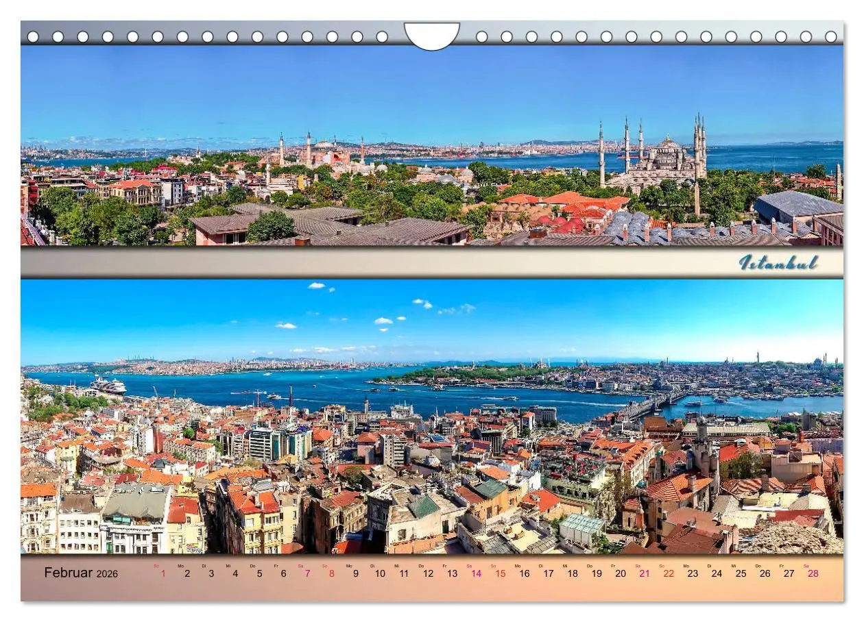 Bild: 9783457908013 | Städte der Welt, Panoramen (Wandkalender 2026 DIN A4 quer),...