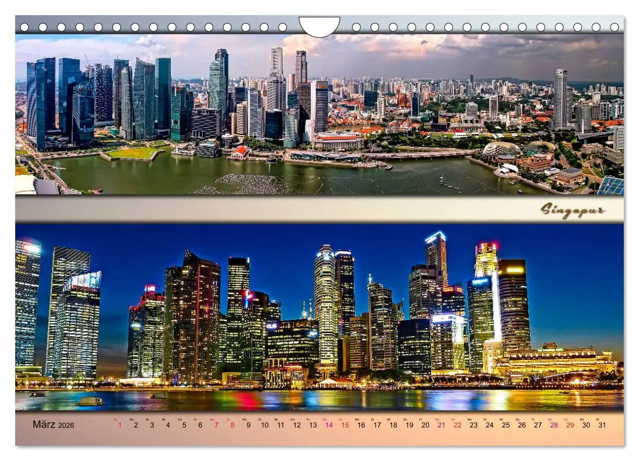 Bild: 9783457908013 | Städte der Welt, Panoramen (Wandkalender 2026 DIN A4 quer),...