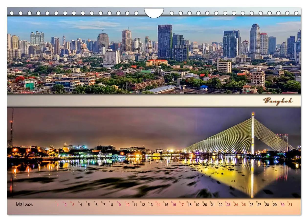 Bild: 9783457908013 | Städte der Welt, Panoramen (Wandkalender 2026 DIN A4 quer),...