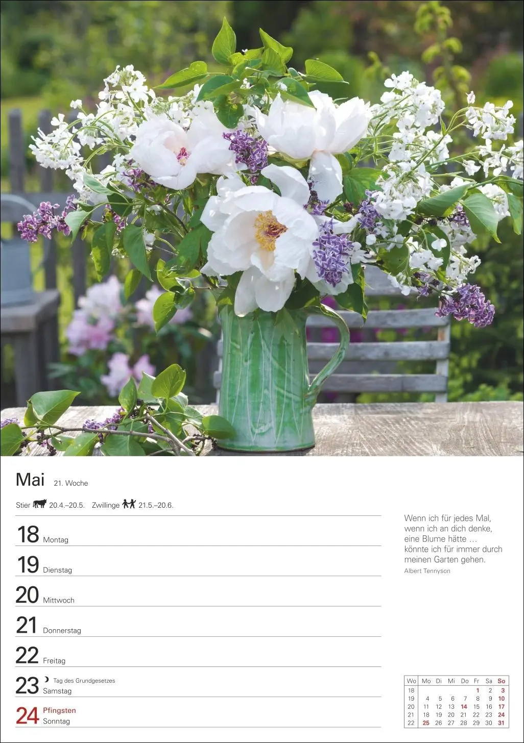 Bild: 9783840038013 | Blumenpracht Wochenplaner 2026 - 53 stimmungsvolle Fotografien | 2026