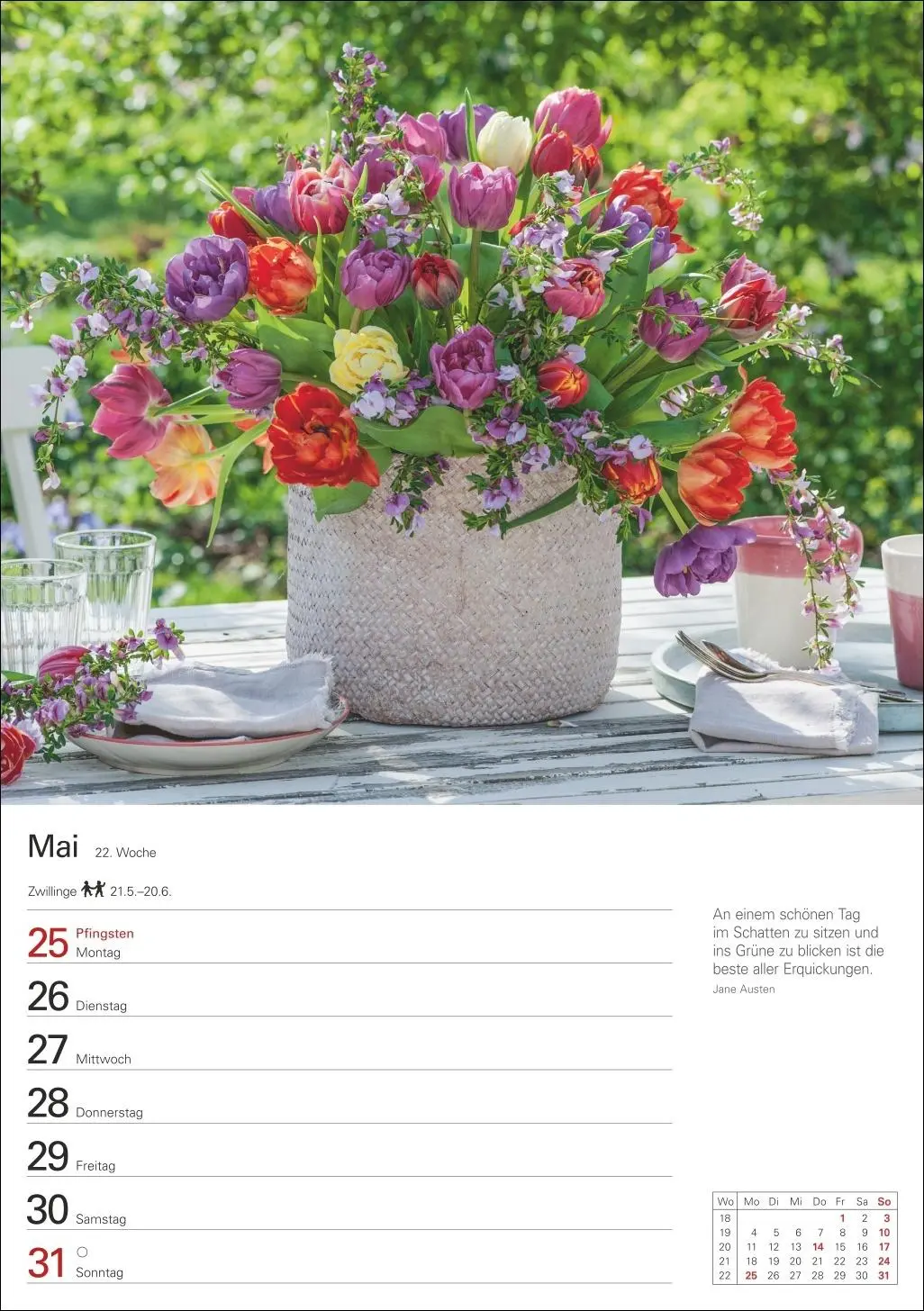 Bild: 9783840038013 | Blumenpracht Wochenplaner 2026 - 53 stimmungsvolle Fotografien | 2026