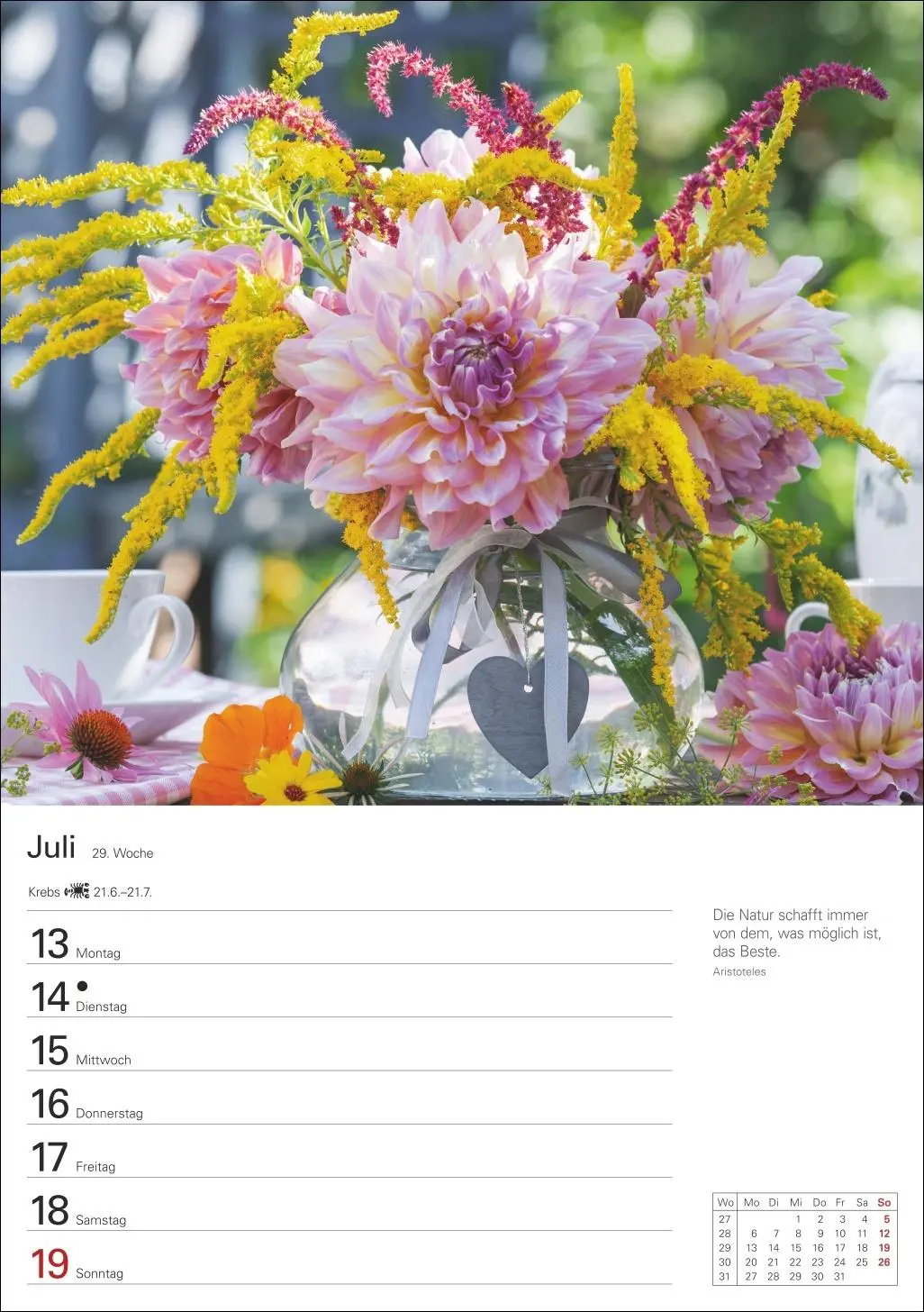 Bild: 9783840038013 | Blumenpracht Wochenplaner 2026 - 53 stimmungsvolle Fotografien | 2026