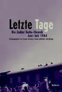 Cover: 9783892448013 | Letzte Tage | Sascha Feuchert | Taschenbuch | 256 S. | Deutsch | 2004
