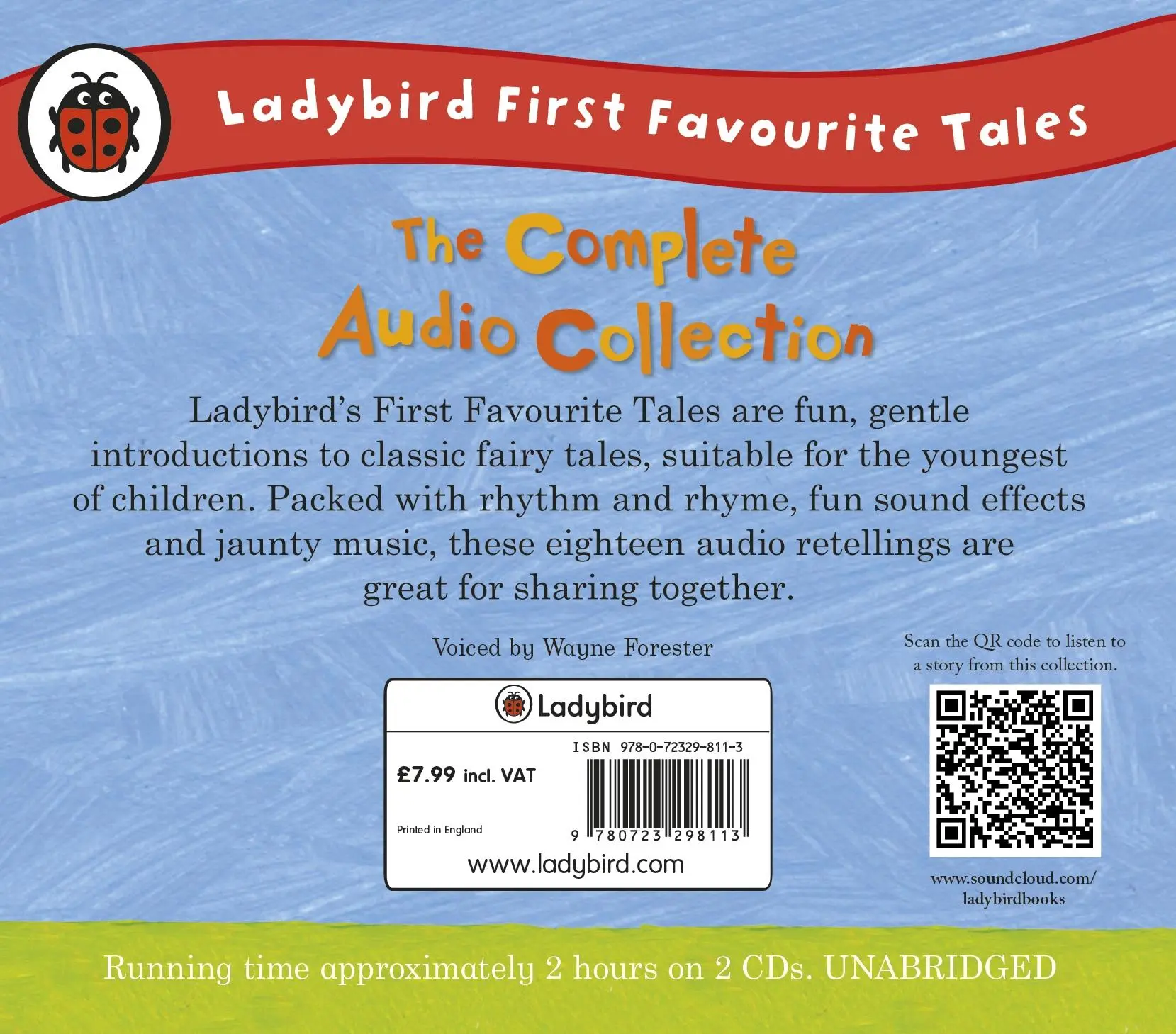 Rückseite: 9780723298113 | Ladybird First Favourite Tales | The Complete Audio Collection | CD