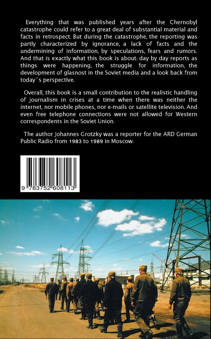Rückseite: 9783752608113 | Chernobyl | The Catastrophe | Johannes Grotzky | Taschenbuch | 2020