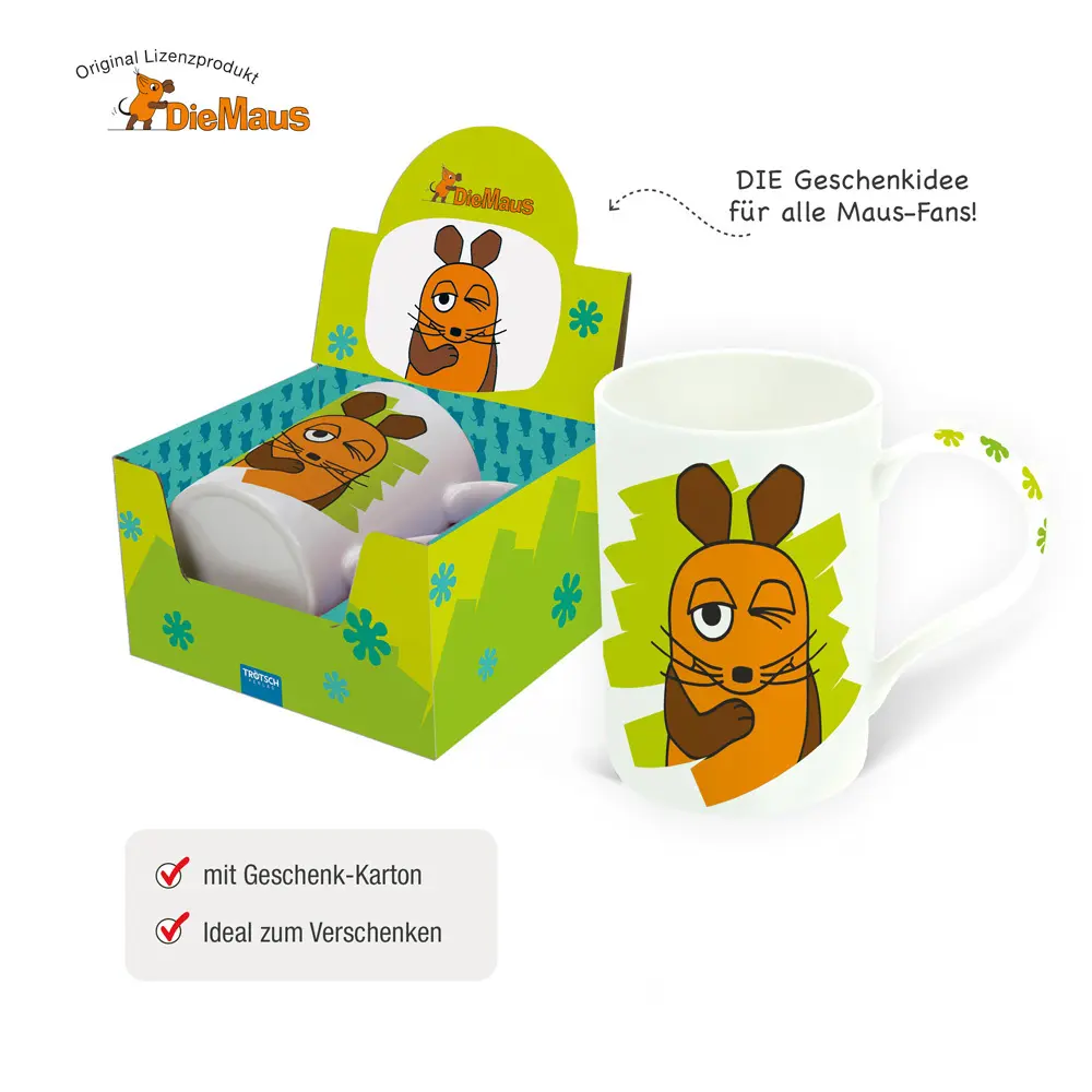 Bild: 4260619118213 | Trötsch Die Maus Lieblingstasse die Maus | Trötsch Verlag GmbH &amp; Co.KG