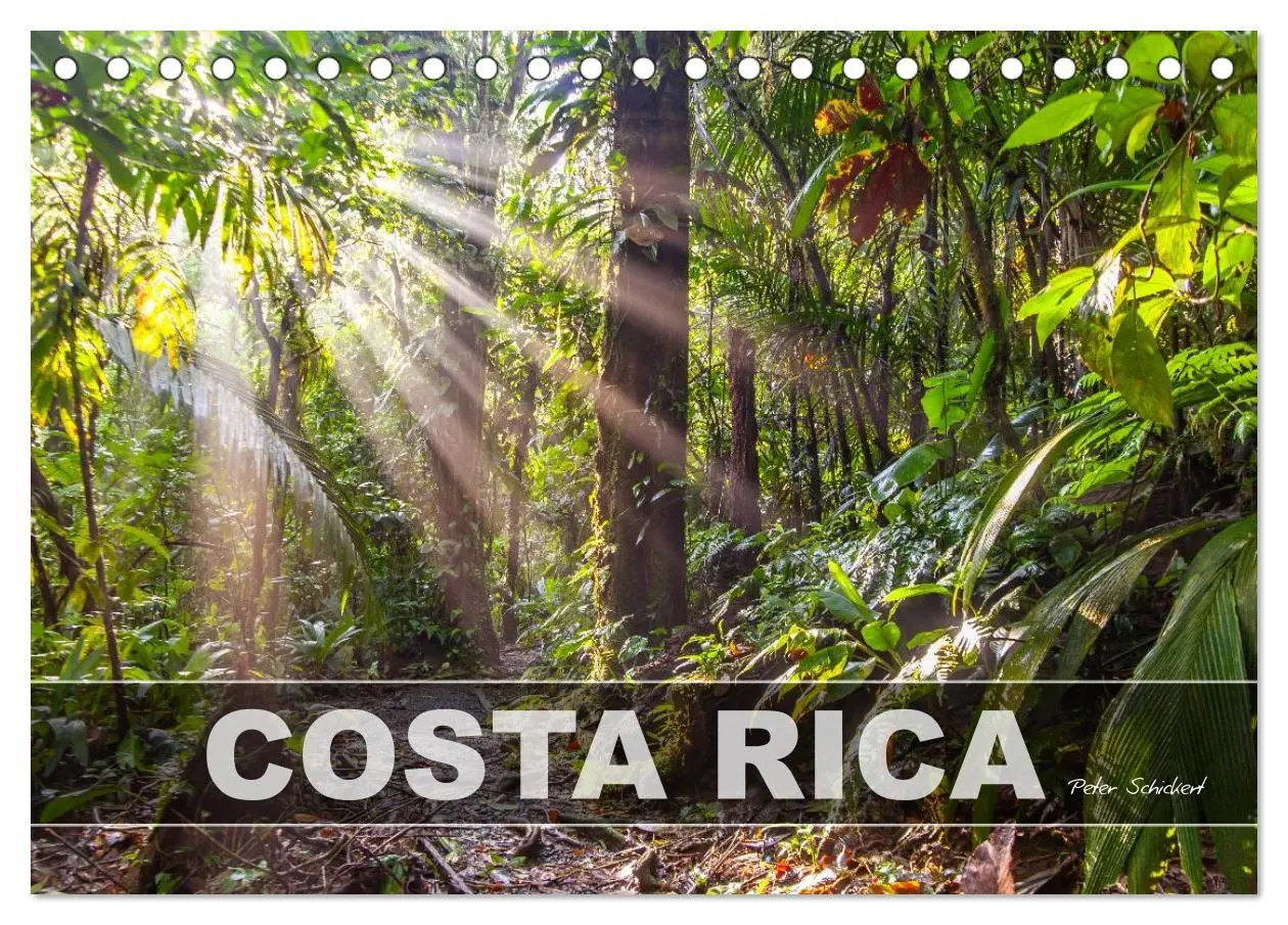 Cover: 9783457298213 | Costa Rica (Tischkalender 2026 DIN A5 quer), CALVENDO Monatskalender