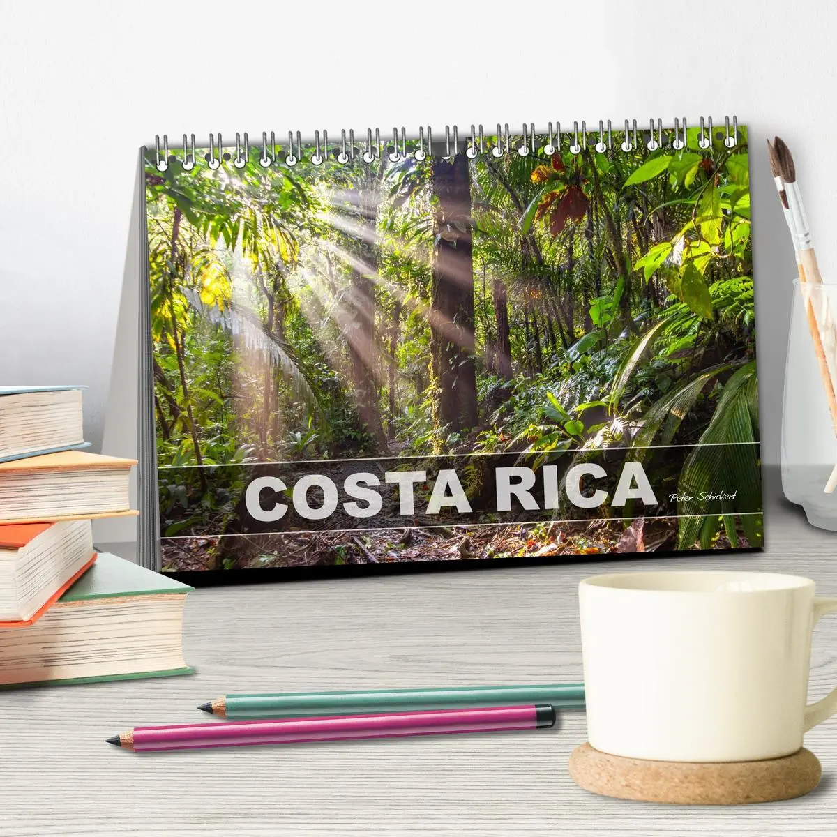 Bild: 9783457298213 | Costa Rica (Tischkalender 2026 DIN A5 quer), CALVENDO Monatskalender
