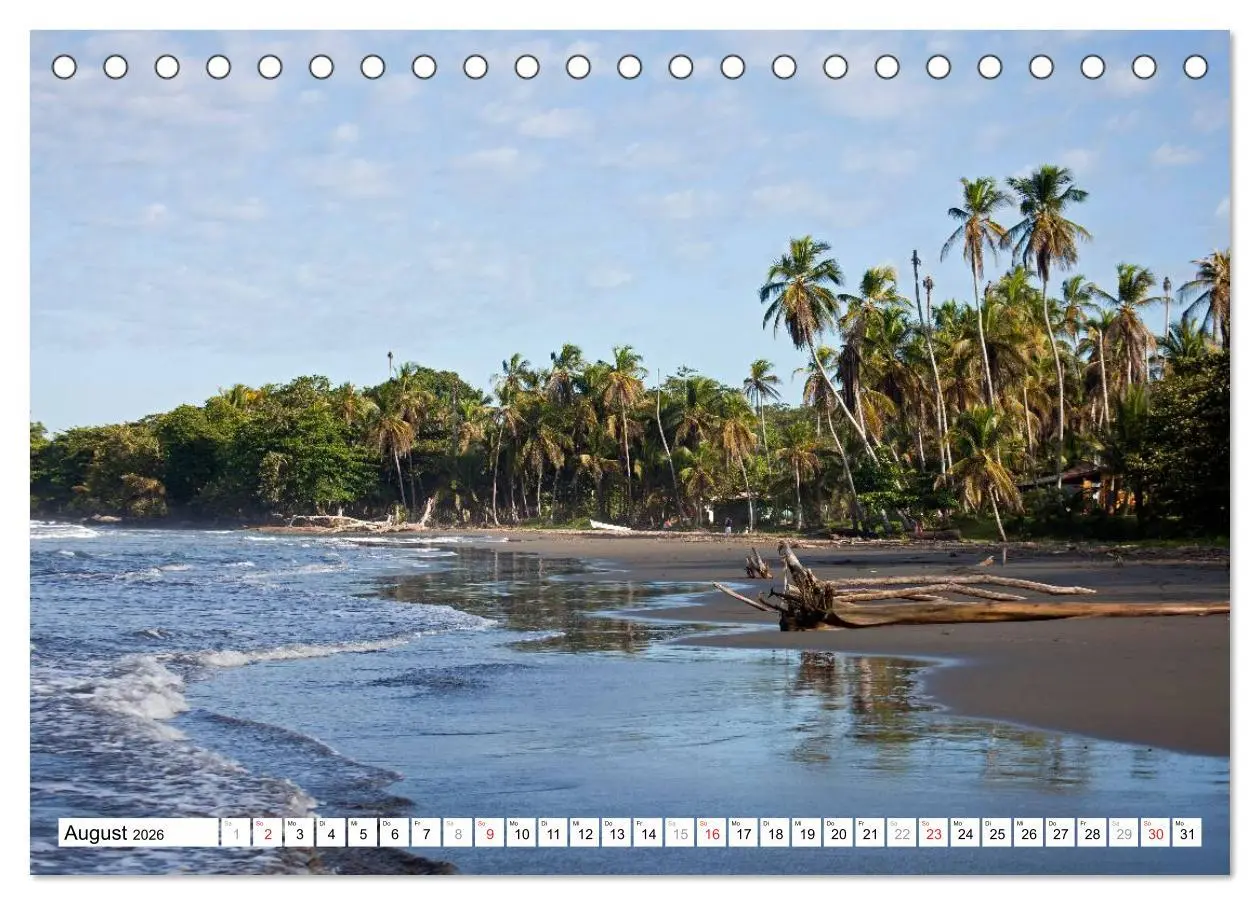 Bild: 9783457298213 | Costa Rica (Tischkalender 2026 DIN A5 quer), CALVENDO Monatskalender