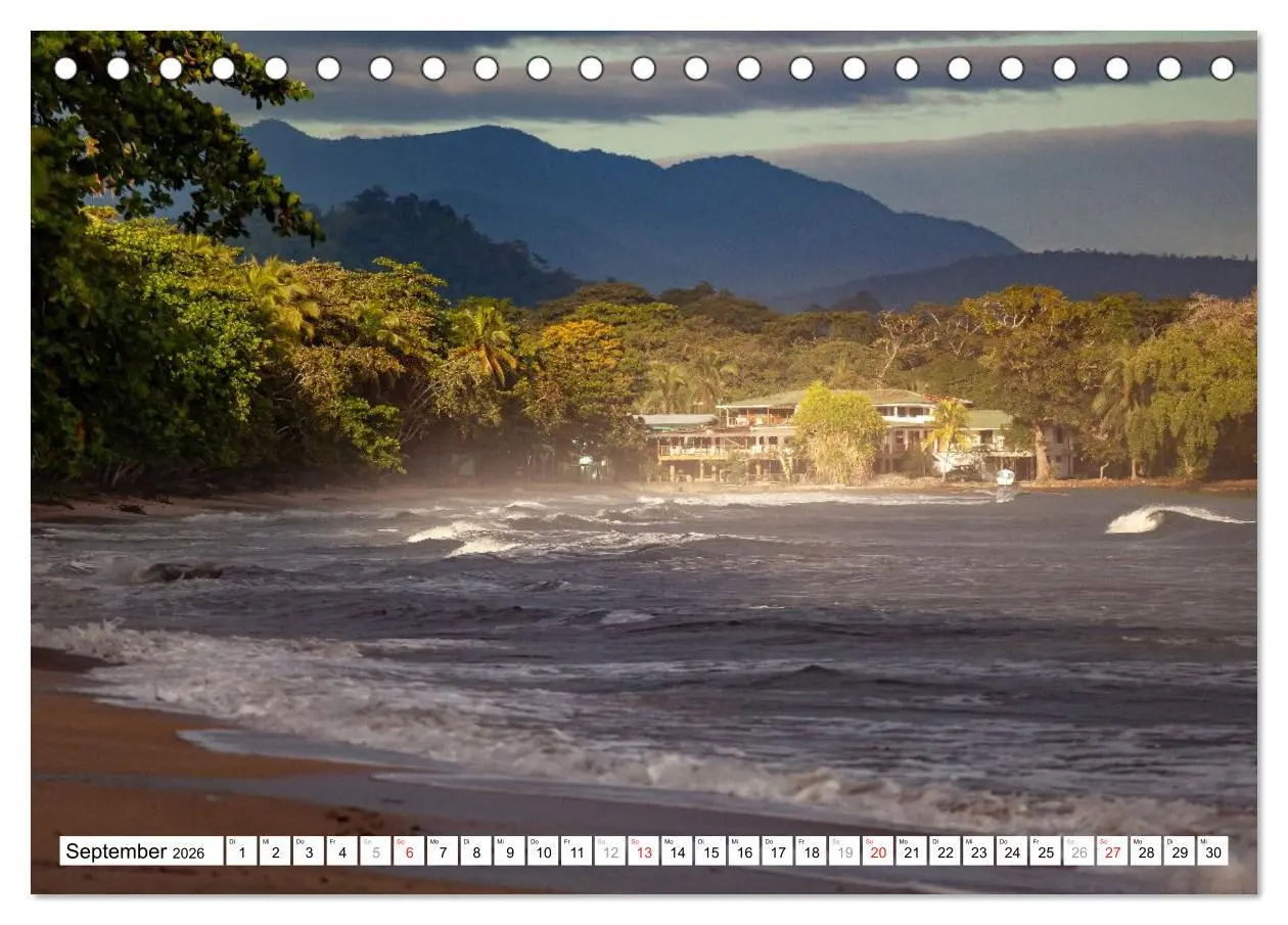 Bild: 9783457298213 | Costa Rica (Tischkalender 2026 DIN A5 quer), CALVENDO Monatskalender