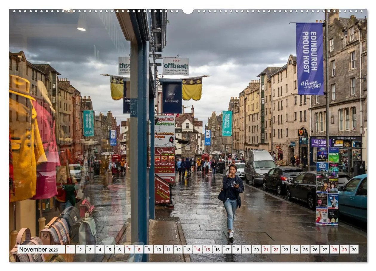 Bild: 9783457368213 | Wunderschönes Edinburgh (hochwertiger Premium Wandkalender 2026 DIN...