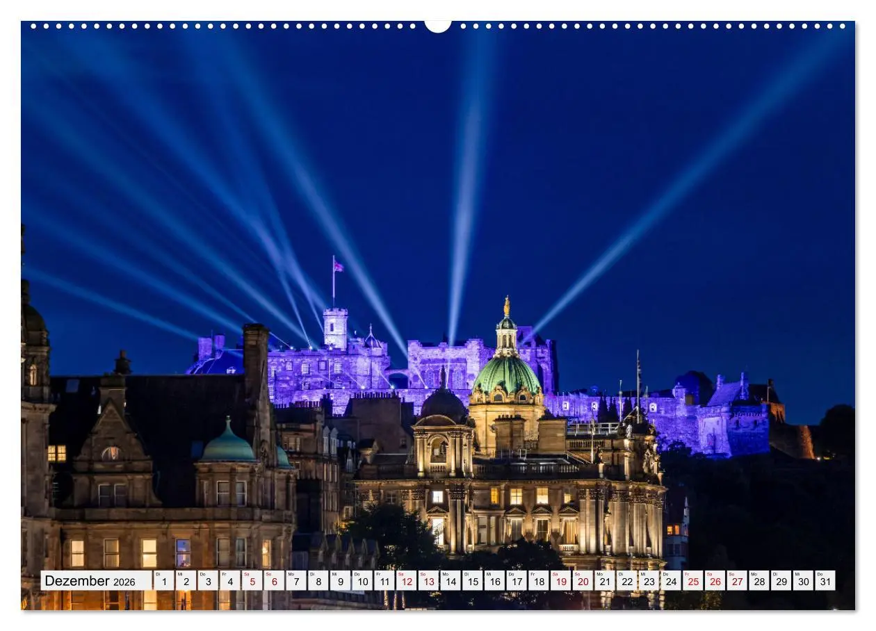Bild: 9783457368213 | Wunderschönes Edinburgh (hochwertiger Premium Wandkalender 2026 DIN...