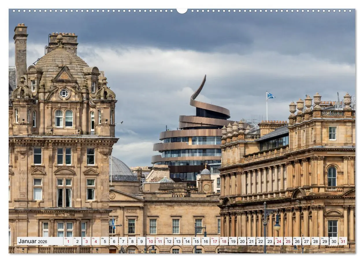 Bild: 9783457368213 | Wunderschönes Edinburgh (hochwertiger Premium Wandkalender 2026 DIN...