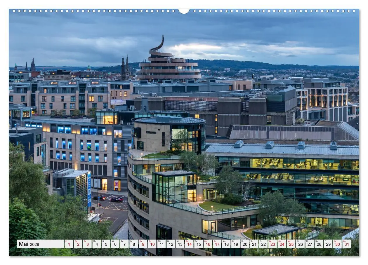 Bild: 9783457368213 | Wunderschönes Edinburgh (hochwertiger Premium Wandkalender 2026 DIN...