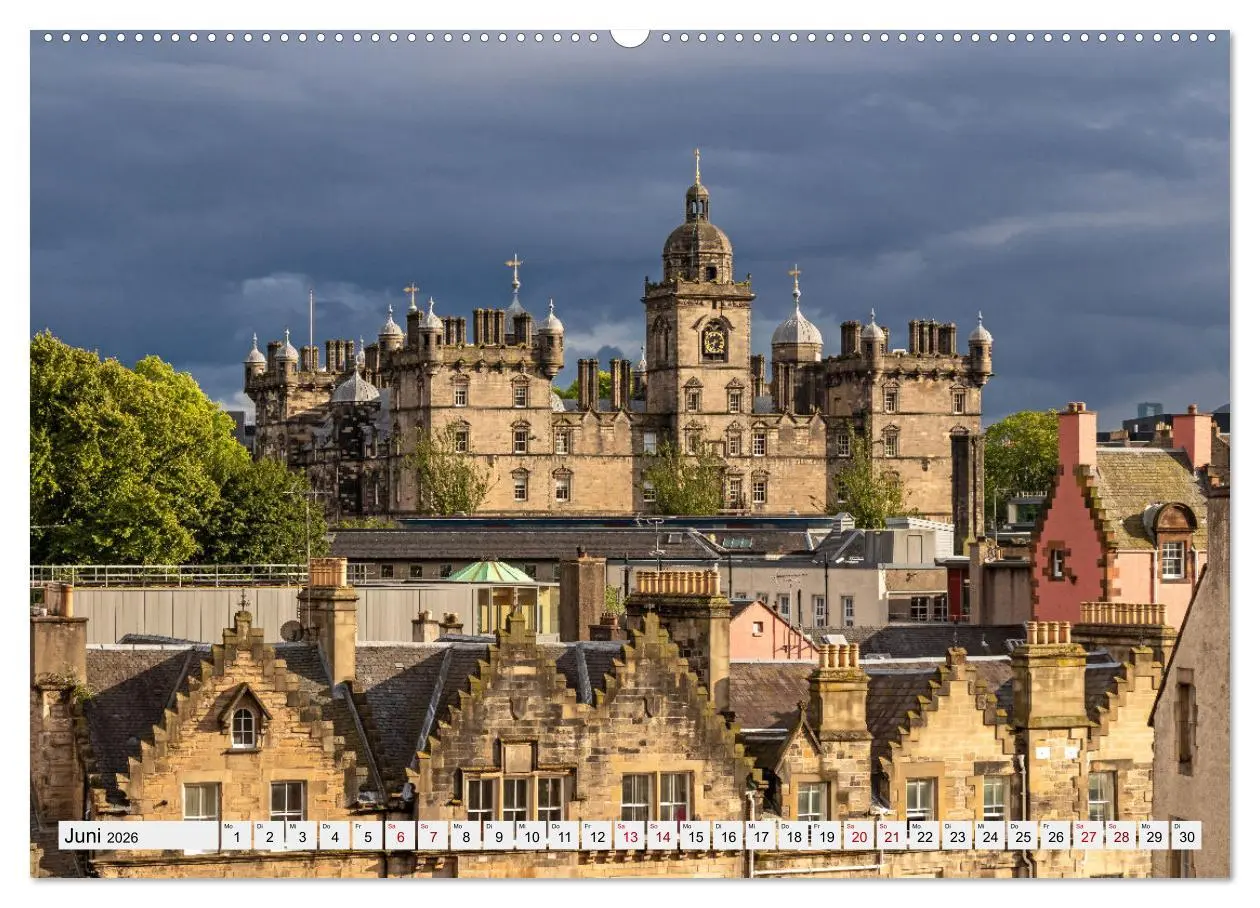 Bild: 9783457368213 | Wunderschönes Edinburgh (hochwertiger Premium Wandkalender 2026 DIN...