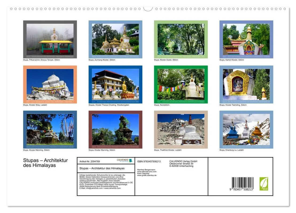 Bild: 9783457508213 | Stupas - Architektur des Himalayas (hochwertiger Premium...