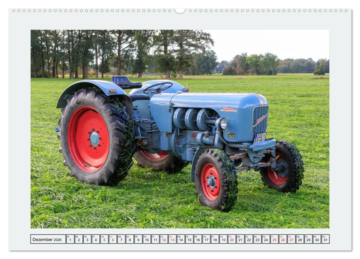 Bild: 9783457678213 | Alte Schätzchen - Traktoren (hochwertiger Premium Wandkalender 2026...