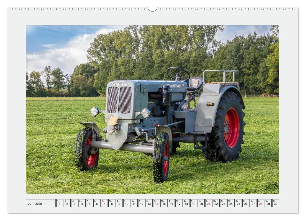 Bild: 9783457678213 | Alte Schätzchen - Traktoren (hochwertiger Premium Wandkalender 2026...