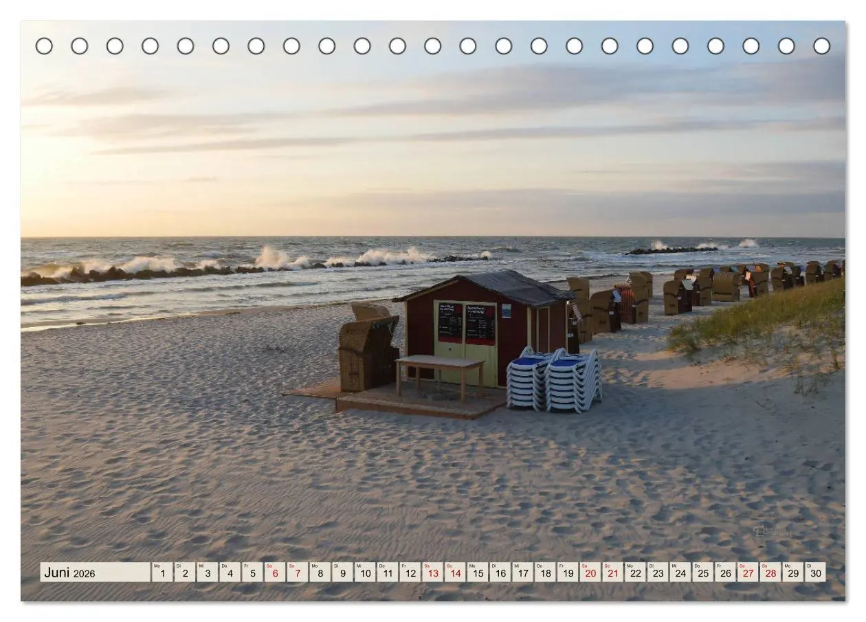 Bild: 9783457818213 | Ostseebad Wustrow Küstenimpressionen (Tischkalender 2026 DIN A5...