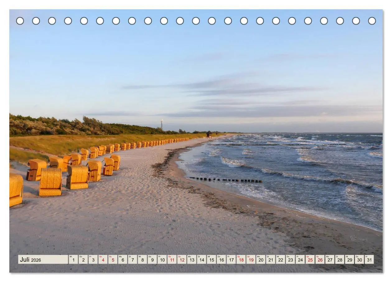 Bild: 9783457818213 | Ostseebad Wustrow Küstenimpressionen (Tischkalender 2026 DIN A5...