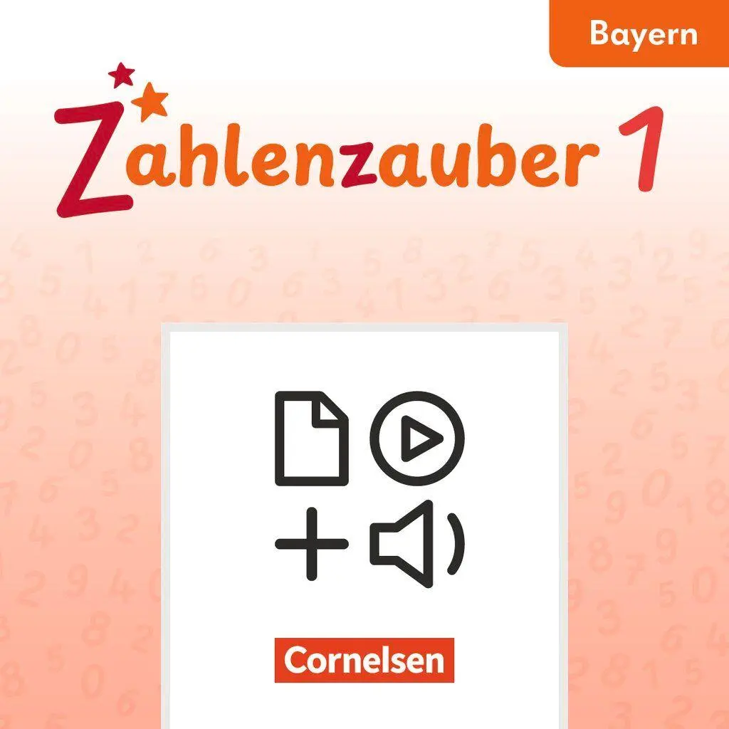 Zahlenzauber 1. Jahrgangsstufe - Ausgabe Bayern 2026 - Beilagen im 5er-Pack