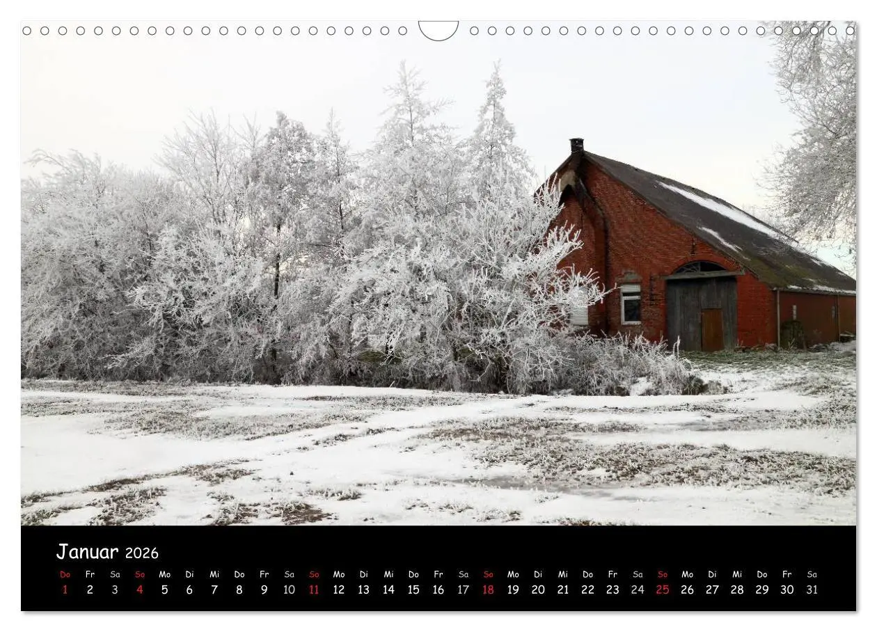 Bild: 9783516148213 | Ostfriesland - Land und Wetter (Wandkalender 2026 DIN A3 quer),...