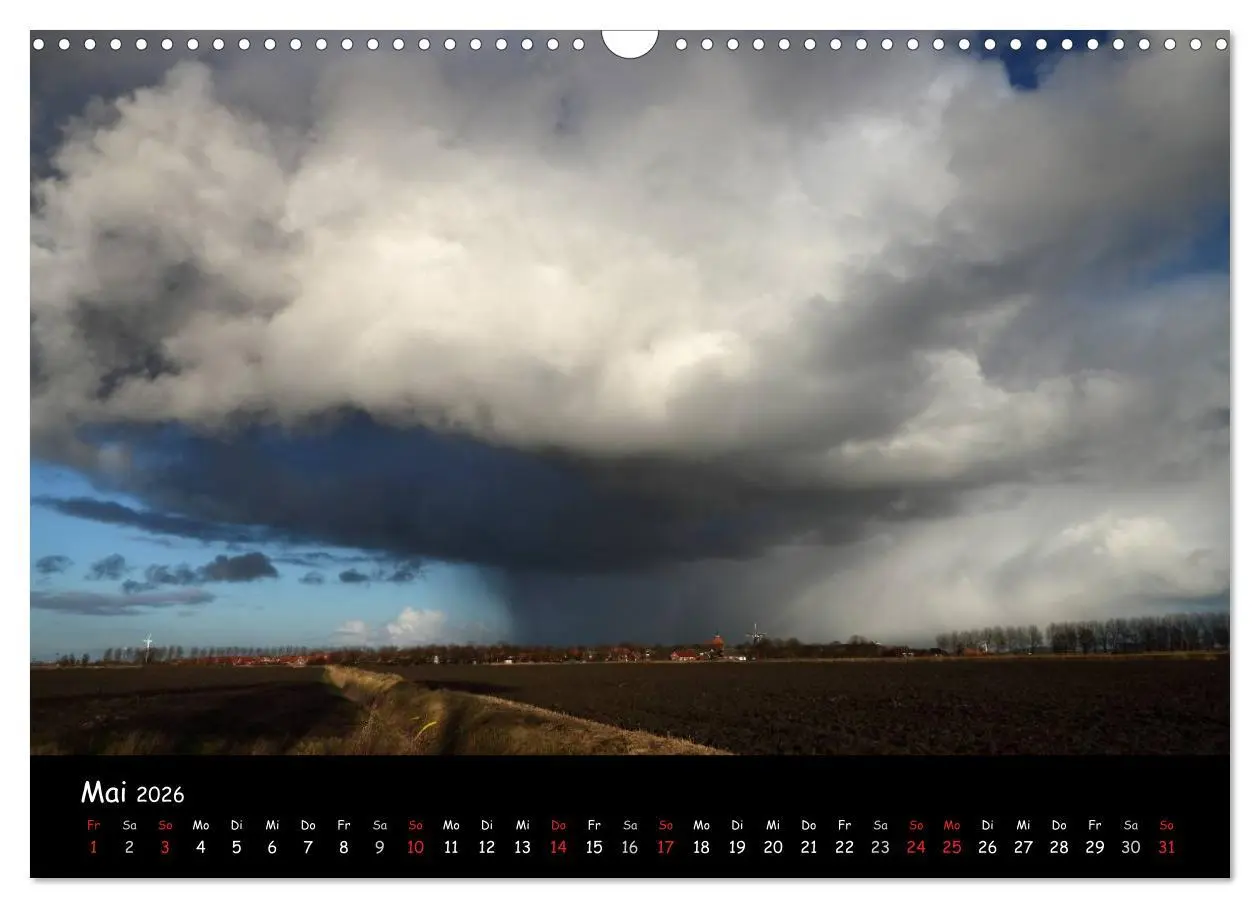 Bild: 9783516148213 | Ostfriesland - Land und Wetter (Wandkalender 2026 DIN A3 quer),...