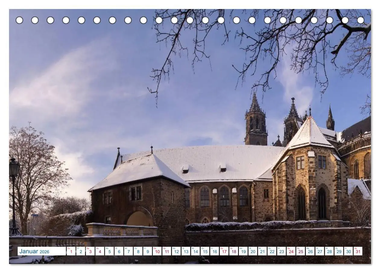 Bild: 9783516218213 | Magdeburg und Umgebung 2026 (Tischkalender 2026 DIN A5 quer),...