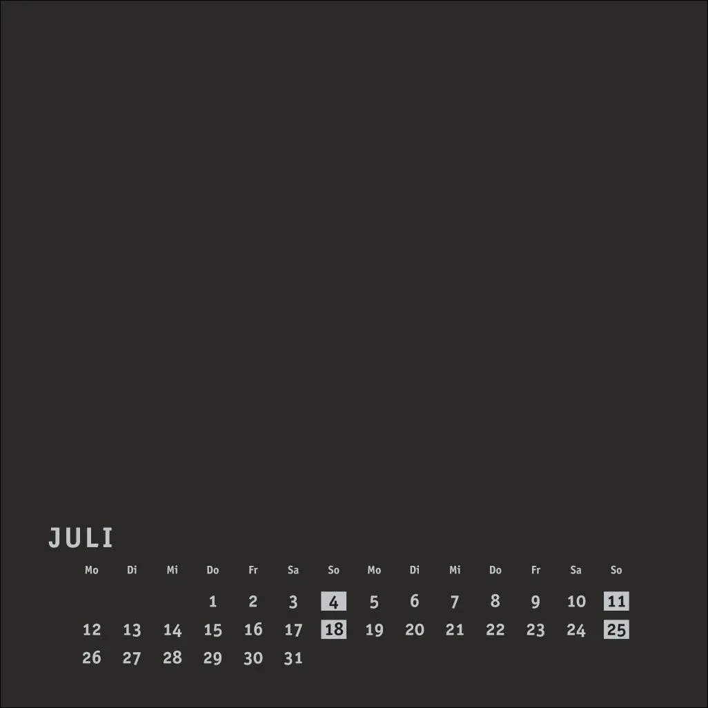 Bild: 9783756418213 | Premium-Bastelkalender schwarz klein 2027 | Heye | Kalender | 14 S.