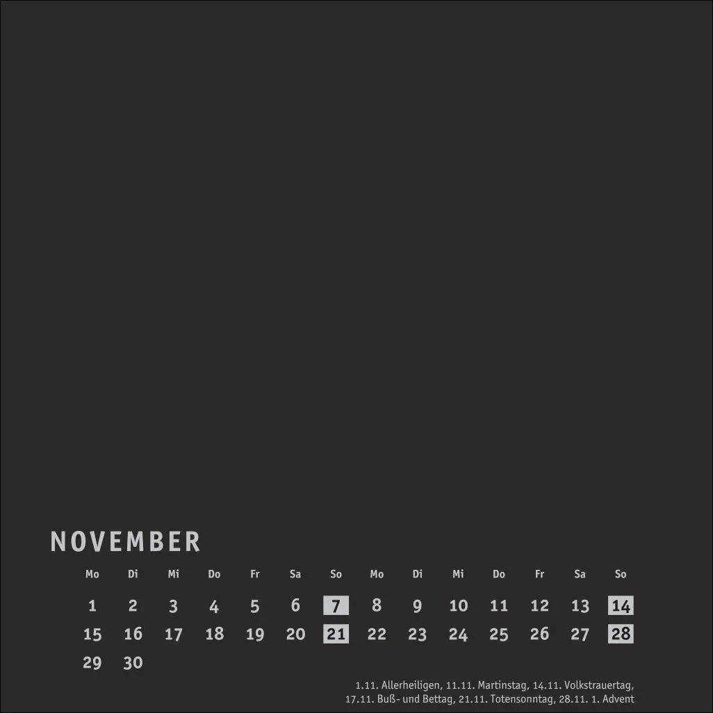 Bild: 9783756418213 | Premium-Bastelkalender schwarz klein 2027 | Heye | Kalender | 14 S.