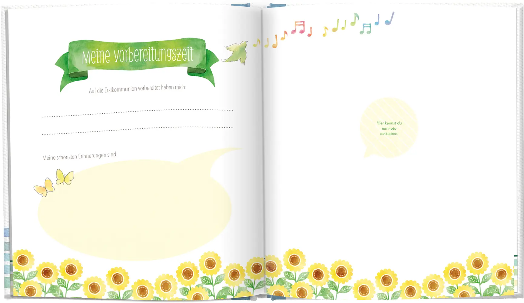 Bild: 9783766628213 | Der Tag meiner Erstkommunion | Erinnerungsalbum | Heidi Rose | Buch