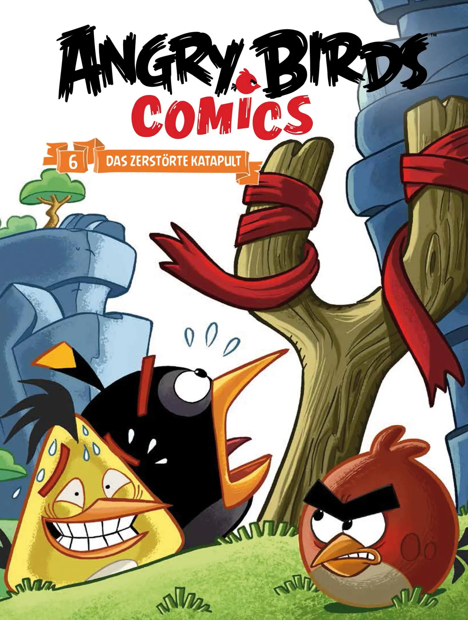 Cover: 9783864258213 | Angry Birds 06 Comicband | Das zerstörte Katapult | Jan Bratenstein Cover: 9783864258213 | Angry Birds 06 Comicband | Das zerstörte Katapult | Jan Bratenstein