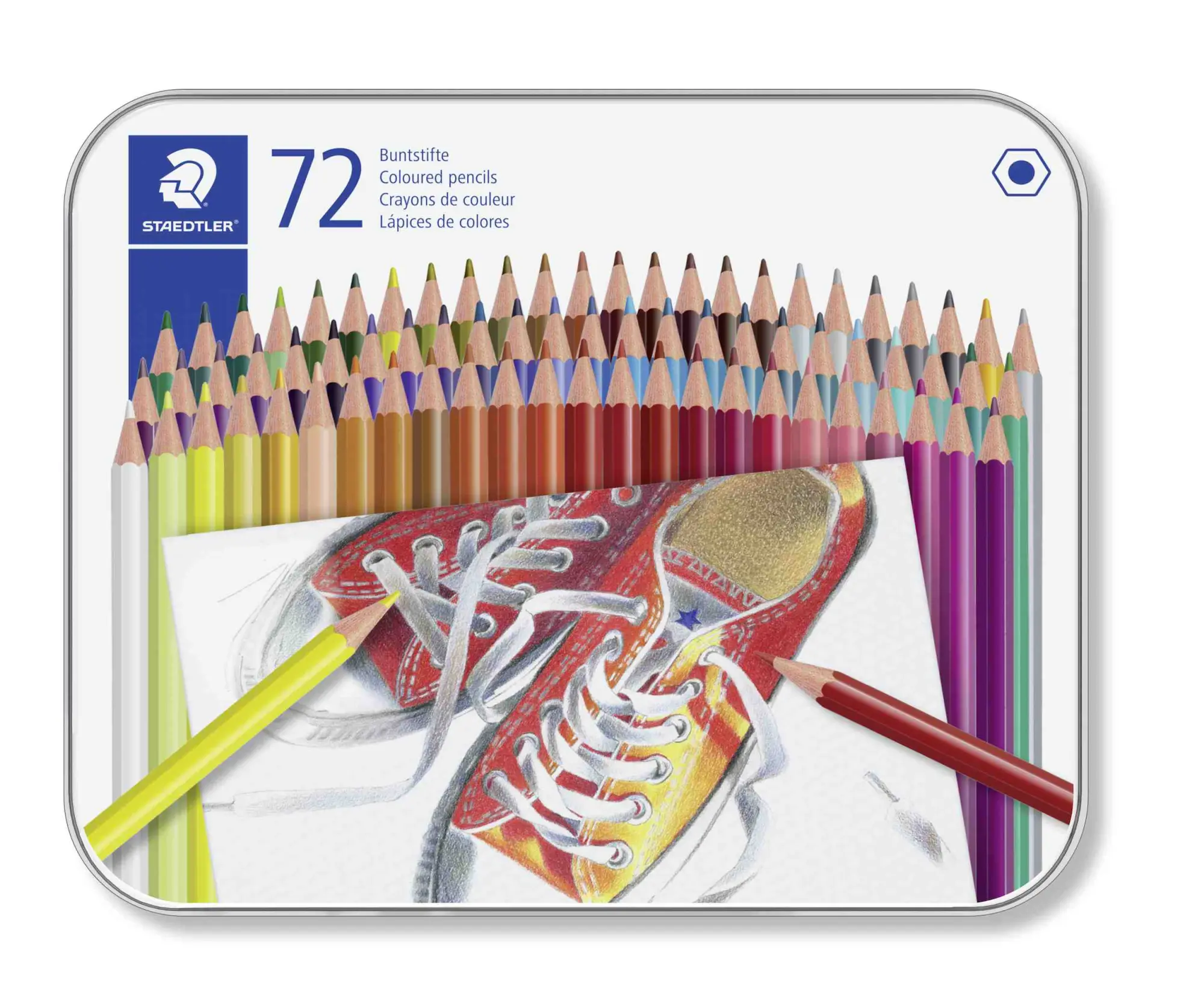 Cover: 4007817048313 | STAEDTLER Buntstifte hexagonal 72er Set | STAEDTLER hexagonal | 2025