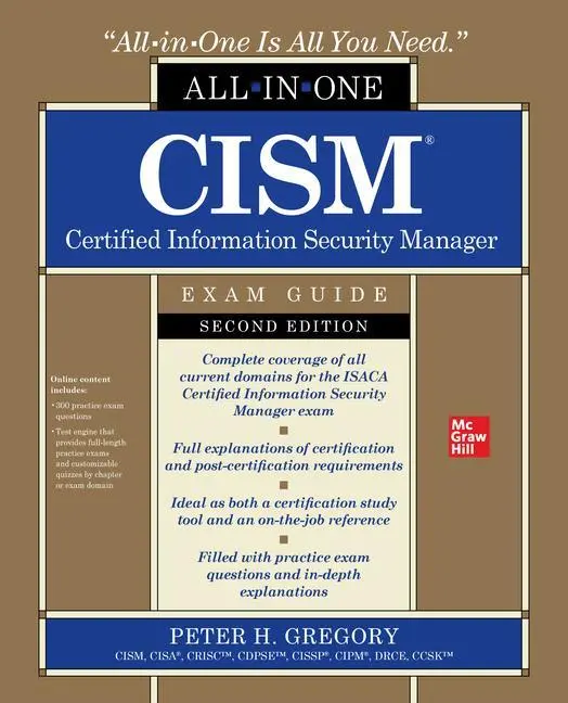 Cover: 9781264268313 | CISM Certified Information Security Manager All-in-One Exam Guide