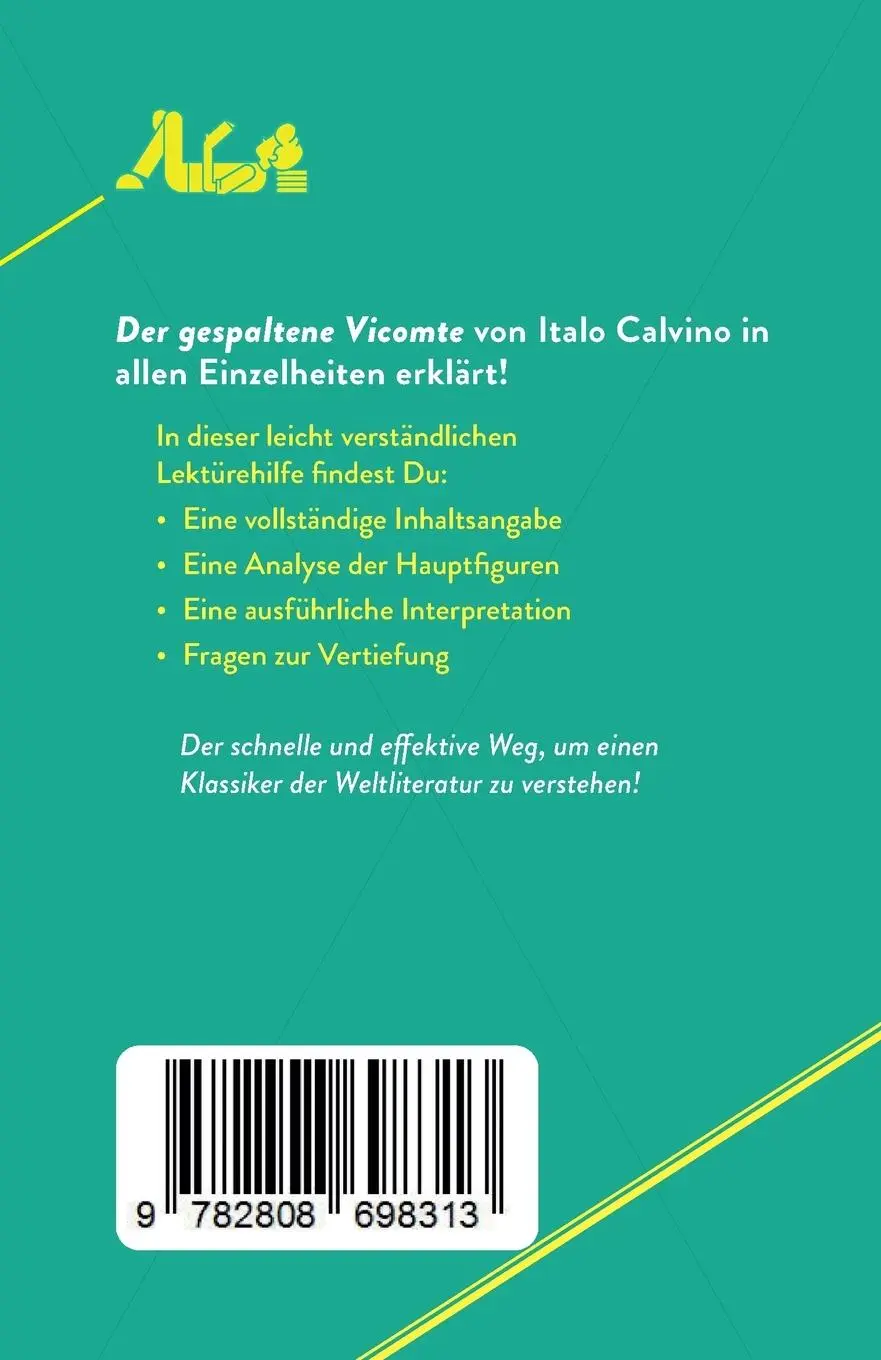 Rückseite: 9782808698313 | Der gespaltene Vicomte | von Italo Calvino | Marion Munier | Buch