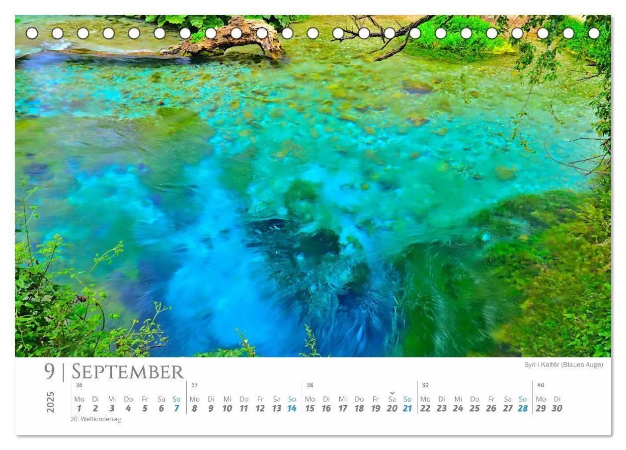 Bild: 9783383798313 | Albanien - wild, authentisch, abenteuerlich (Tischkalender 2025 DIN...