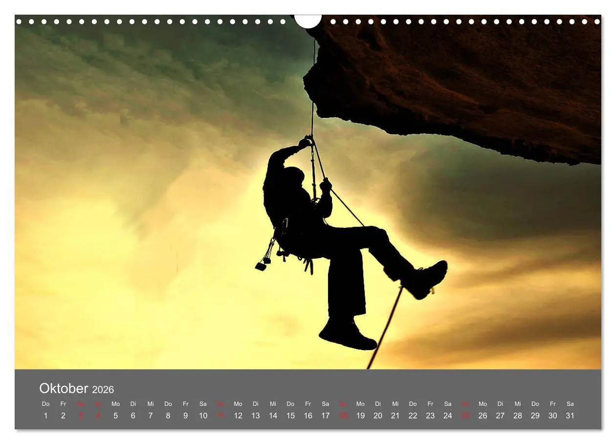 Bild: 9783457808313 | Bergsteigen - Extremsport am Limit (Wandkalender 2026 DIN A3 quer),...