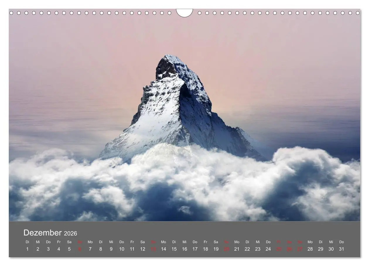 Bild: 9783457808313 | Bergsteigen - Extremsport am Limit (Wandkalender 2026 DIN A3 quer),...