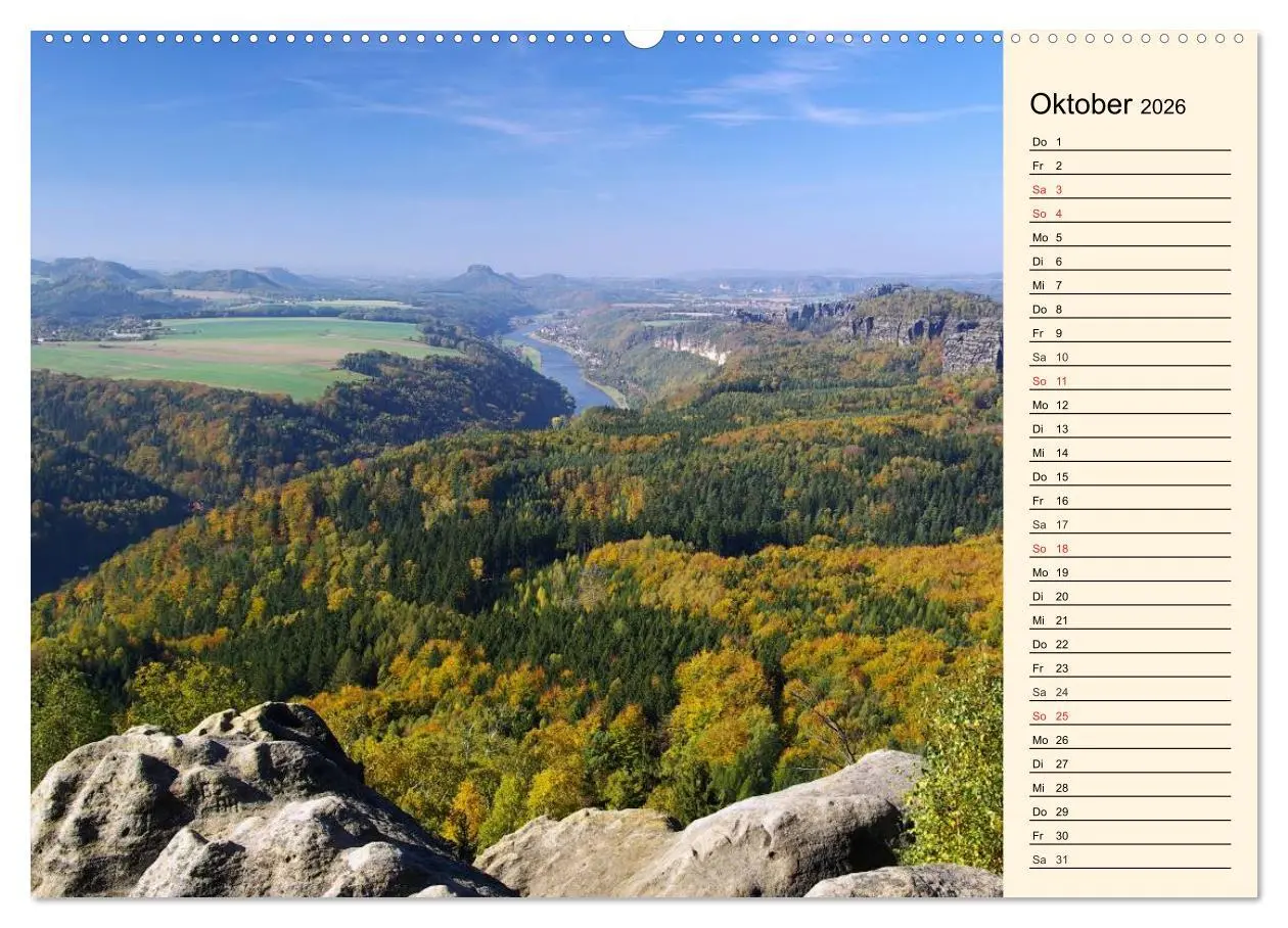 Bild: 9783457978313 | Unterwegs in Deutschland (Wandkalender 2026 DIN A2 quer), CALVENDO...