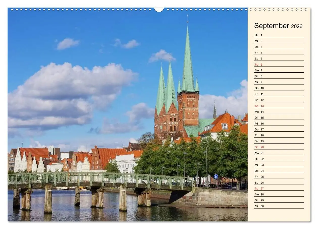 Bild: 9783457978313 | Unterwegs in Deutschland (Wandkalender 2026 DIN A2 quer), CALVENDO...
