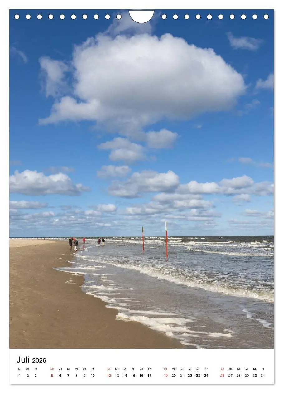 Bild: 9783516378313 | Dein Langeoog - Der besondere Blick (Wandkalender 2026 DIN A4...