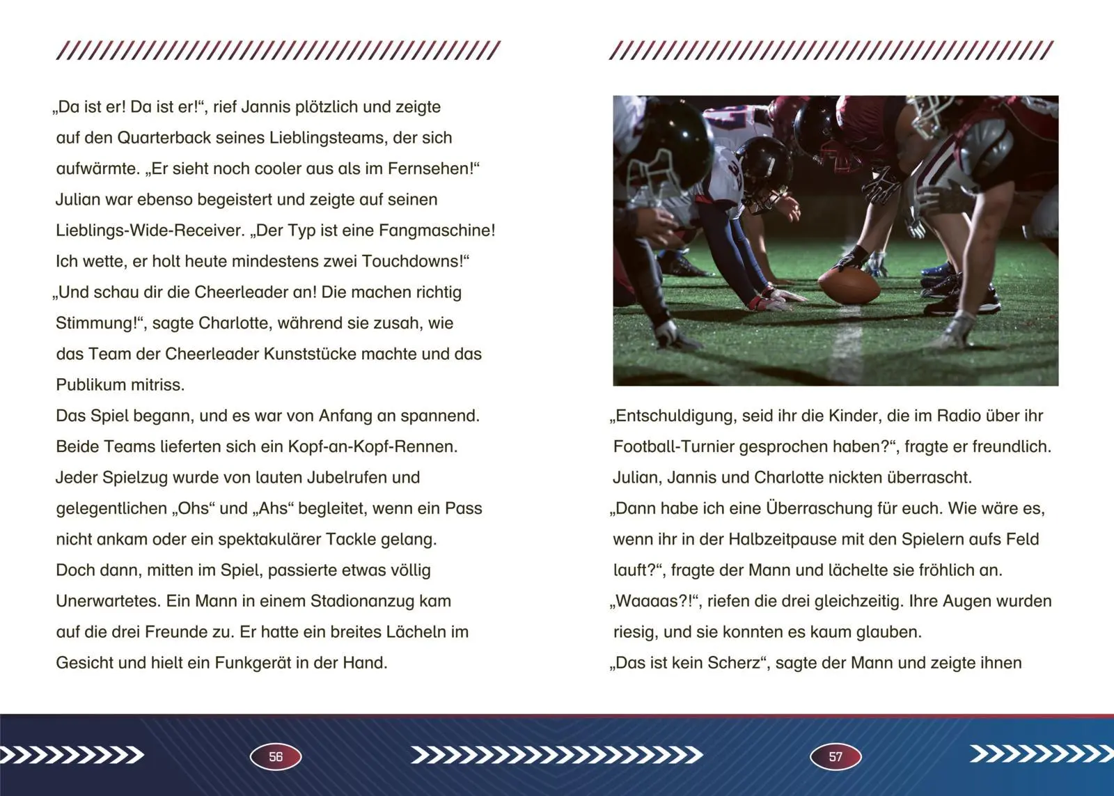 Bild: 9783845128313 | NFL: Touchdown-Träume - Ein Lese-Abenteuer über American Football