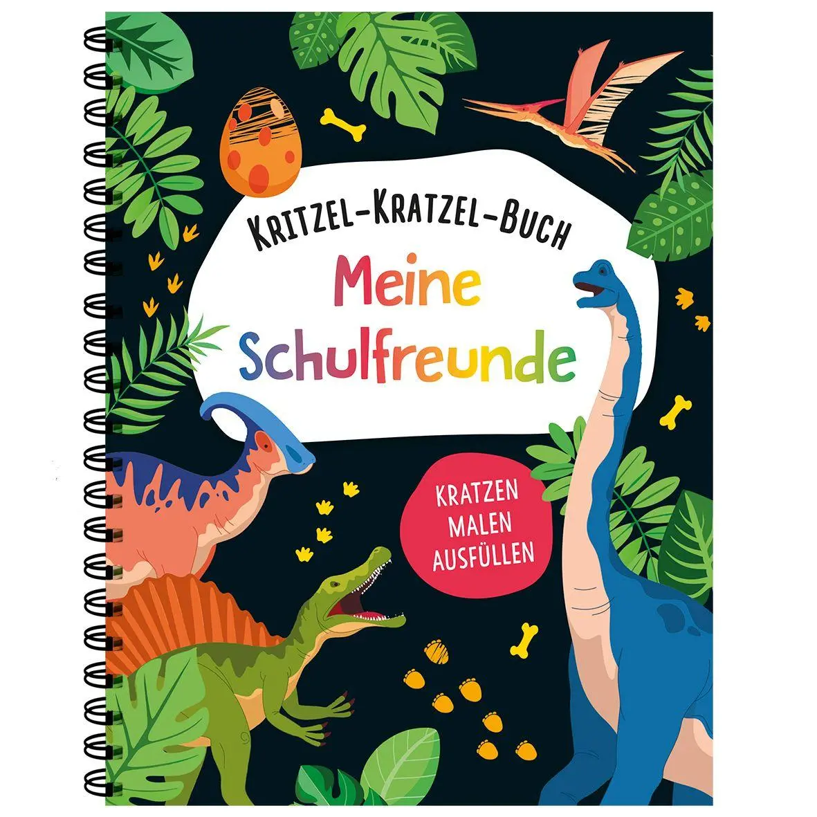 Cover: 9783849948313 | Kritzel-Kratzel-Buch Meine Schulfreunde (Dinos) | Buch | 36 S. | 2025