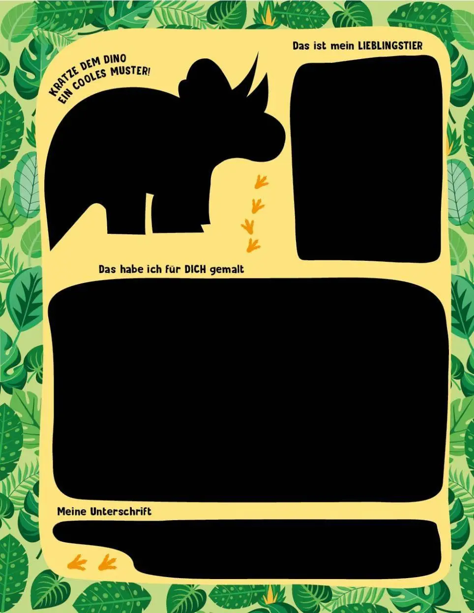 Bild: 9783849948313 | Kritzel-Kratzel-Buch Meine Schulfreunde (Dinos) | Buch | 36 S. | 2025