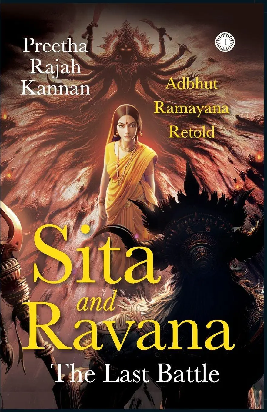 Cover: 9789348098313 | Sita and Ravana | The Last Battle: Adbhut Ramayana Retold | Kannan