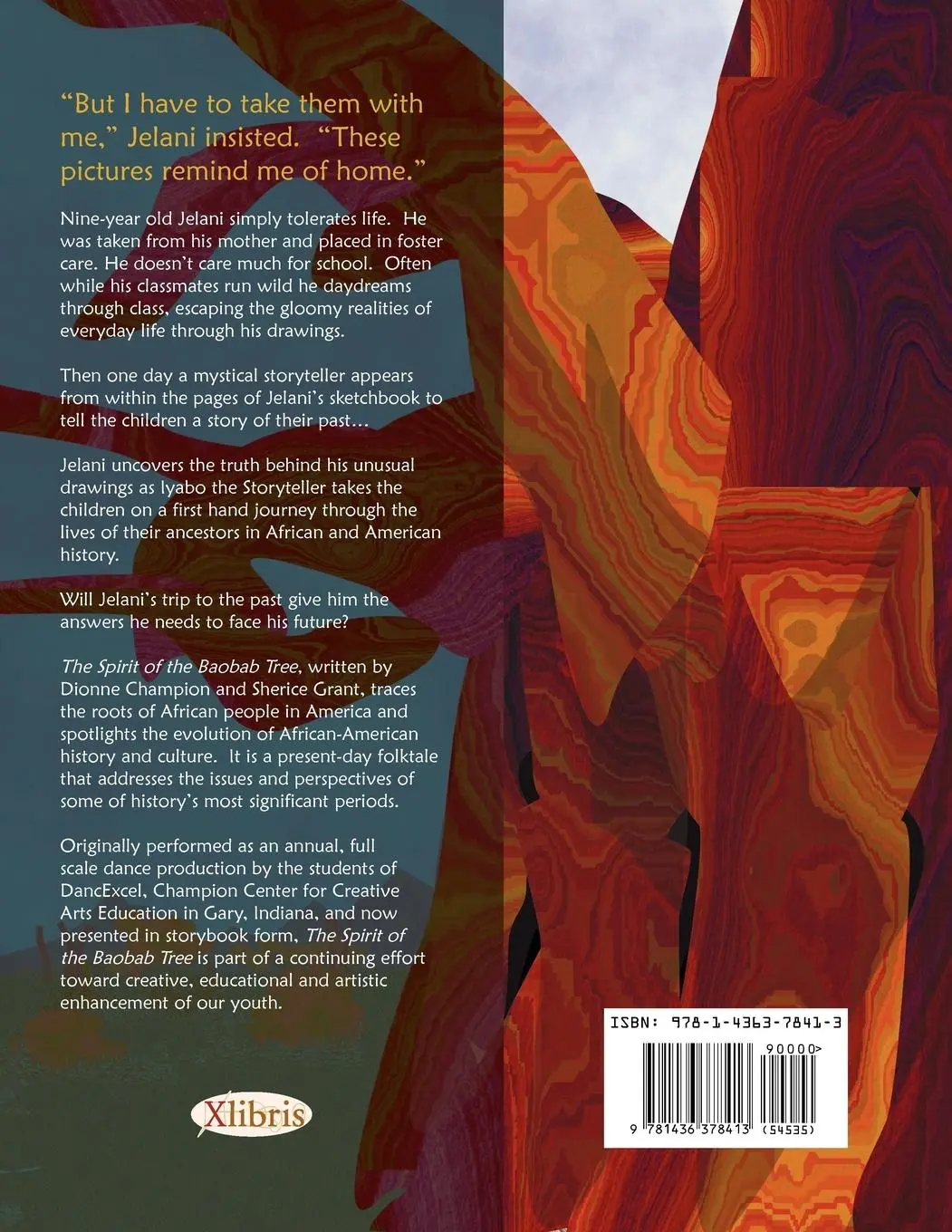 Rückseite: 9781436378413 | The Spirit of the Baobab Tree | Dionne Champion (u. a.) | Taschenbuch