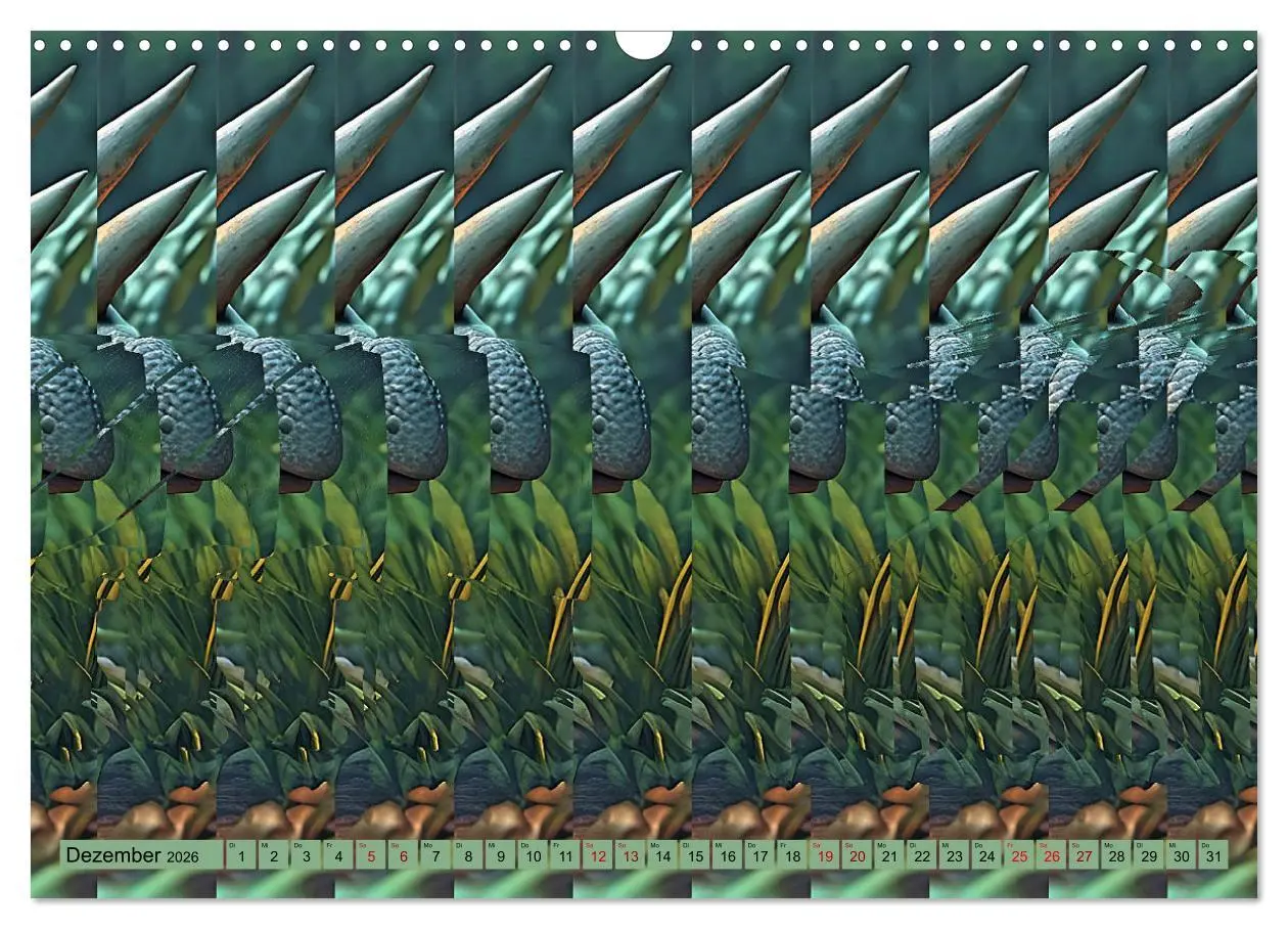 Bild: 9783457418413 | Magische Bilder - fantastische Stereogramme (Wandkalender 2026 DIN...