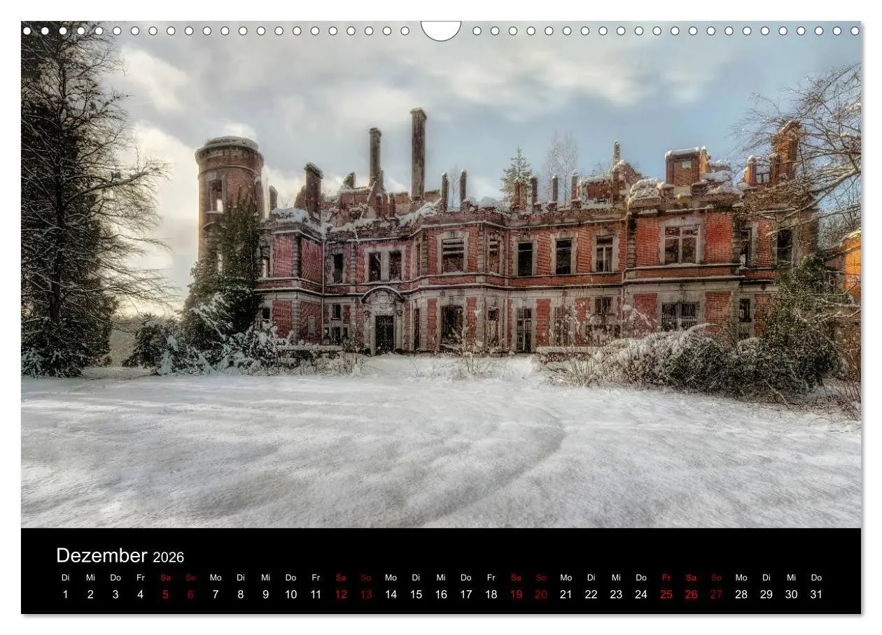 Bild: 9783457898413 | Auch von außen haben Lost Places ihren Charme (Wandkalender 2026...