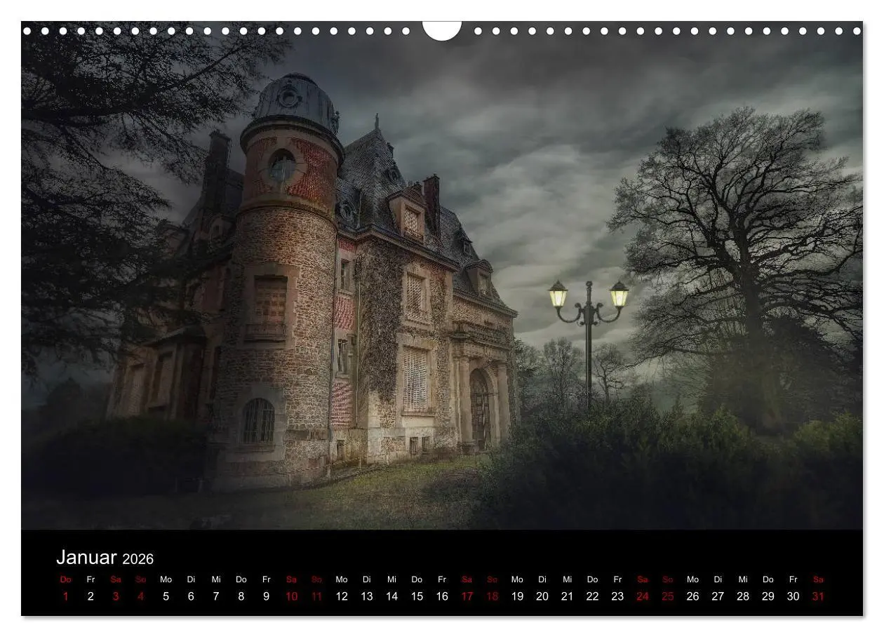 Bild: 9783457898413 | Auch von außen haben Lost Places ihren Charme (Wandkalender 2026...